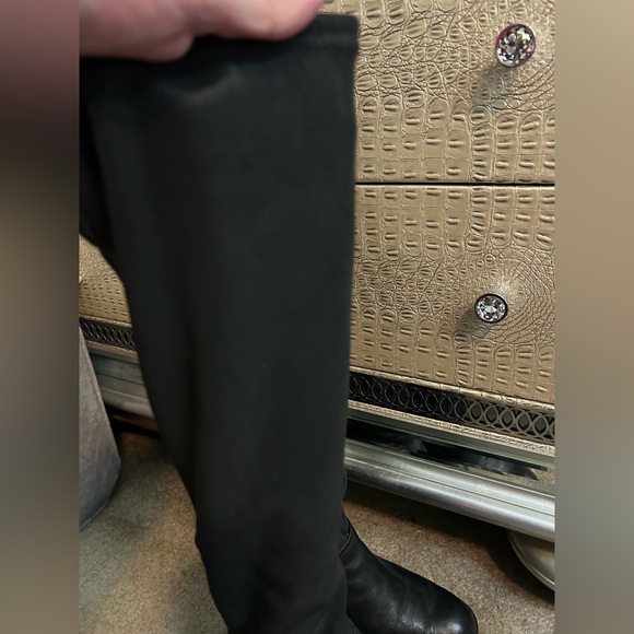 MJUS Black Tall Leather Boots - Picture 8 of 12